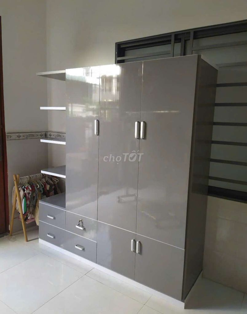 TỦ NHỰA ĐÀI LOAN 3 CÁNH 1 KỆ MÀU XÁM . Mua bán Tủ, kệ gia đình tại Huyện Hóc Môn Tp Hồ Chí Minh được đăng bởi Tủ nhựa đài loan hoàng quân hình 1