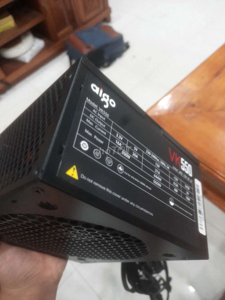 Nguồn Aigo VK550 còn bảo hành 36 tháng. Mua bán Linh kiện (RAM, Card...) tại Huyện Thống Nhất Đồng Nai được đăng bởi hoangan nguyenhuuhoangan hình 1