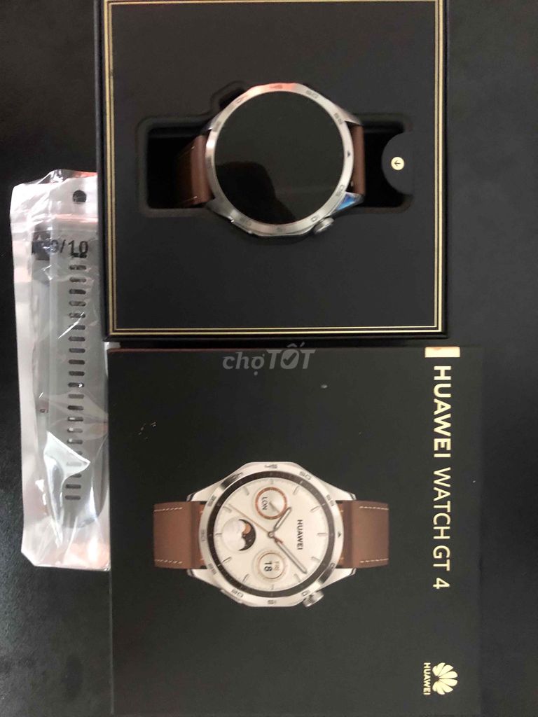 Huawei Watch GT 4 Nâu Dây da, giao lưu Apple watch. Mua bán Thiết bị đeo thông minh tại Quận Bình Tân Tp Hồ Chí Minh được đăng bởi Gia Huy Phan hình 1