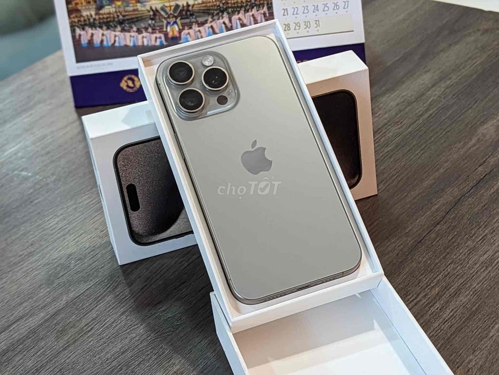 iPhone 15 Pro max 256G FULLBOX tự nhiên BH 05/2025. Mua bán Điện thoại tại Quận Thanh Xuân Hà Nội được đăng bởi Nguyễn Huy Dũng hình 1