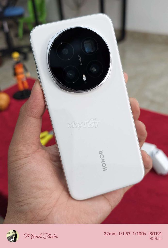 Honor Magic 8 Pro 512GB Trắng. Mua bán Điện thoại tại Huyện Lý Nhân Hà Nam được đăng bởi Mạnh Tuấn hình 1