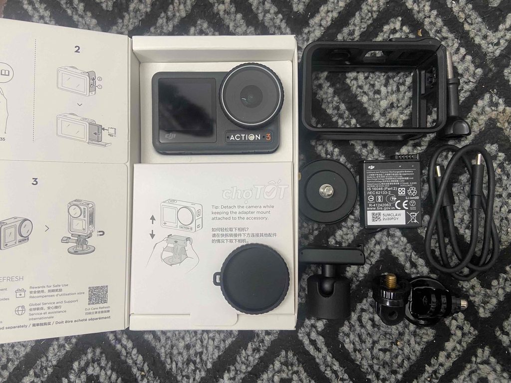 Camera hành động DJI Action 3 đơn. Mua bán Máy ảnh, Máy quay tại Quận Đống Đa Hà Nội được đăng bởi Sơn Nguyễn hình 1