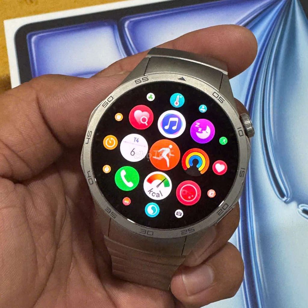 Huawei GT4 Titan Bạc 46mm. Mua bán Thiết bị đeo thông minh tại Quận Tân Phú Tp Hồ Chí Minh được đăng bởi Nguyễn Thanh Thùy hình 1