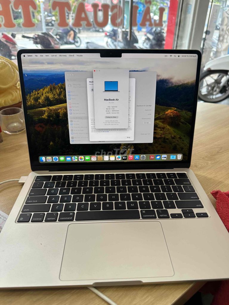Apple MacBook Air M2 8GB mơi sạc ít lần. Mua bán Laptop tại Thành phố Thủ Đức Tp Hồ Chí Minh được đăng bởi tú hình 1