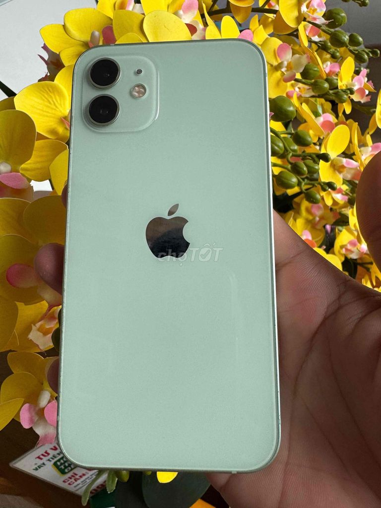 Apple iPhone 12 64GB Xanh 100% pin. Mua bán Điện thoại tại Quận Ninh Kiều Cần Thơ được đăng bởi Khải mobile hình 1
