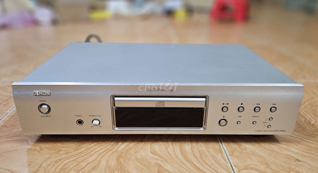 Đầu CD Denon DCD-755AE Bạc Kim loại. Mua bán Tivi, Âm thanh tại Quận Hoàng Mai Hà Nội được đăng bởi Nguyễn Huy Thưởng hình 1