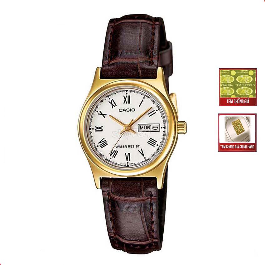 Đồng hồ nữ Casio LTP-V006GL-7BUDF dây da. Mua bán Đồng hồ tại Huyện Thuận Thành Bắc Ninh được đăng bởi nguyễn hải hình 1