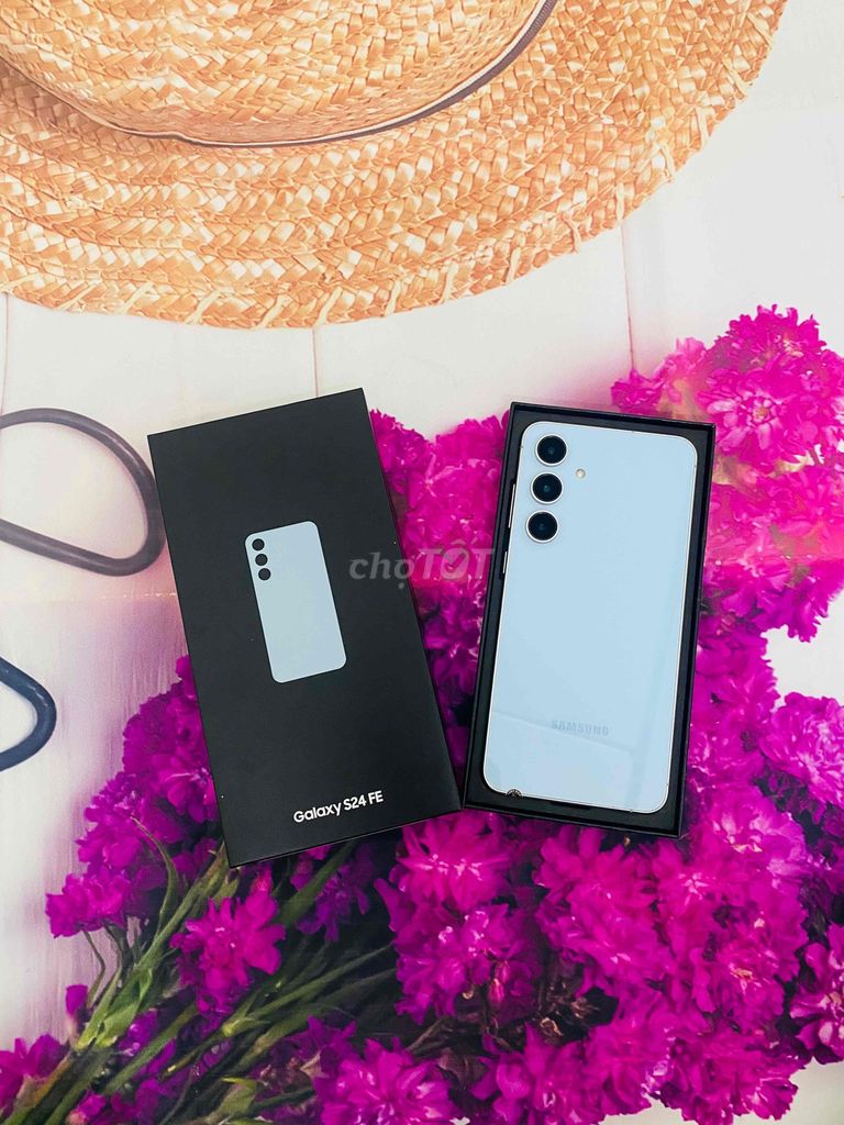 Samsung Galaxy S24 FE Xanh nhạt Như mới. Mua bán Điện thoại tại Thành phố Huế Thừa Thiên Huế được đăng bởi Chuyên Hàng Công Ty hình 1