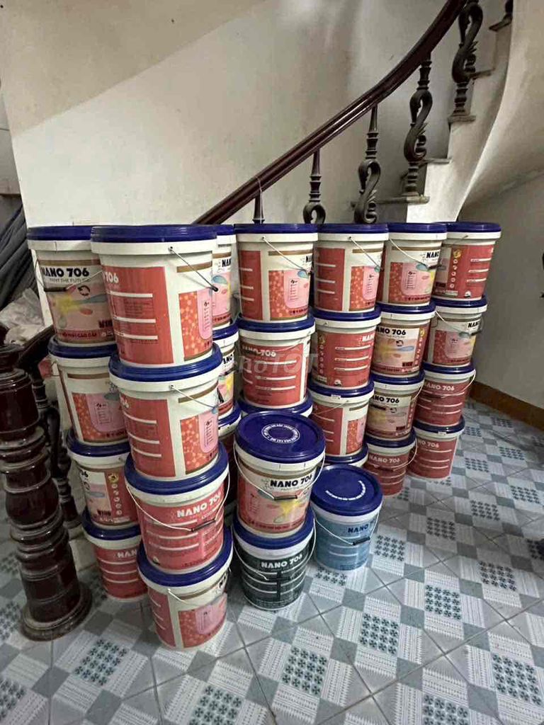 Xả luôn kho sơn NANO 706 mịn. Mua bán Nội thất, đồ gia dụng khác tại Thành Phố Đồng Hới Quảng Bình được đăng bởi Nhà máy sơn nước NANO hình 1