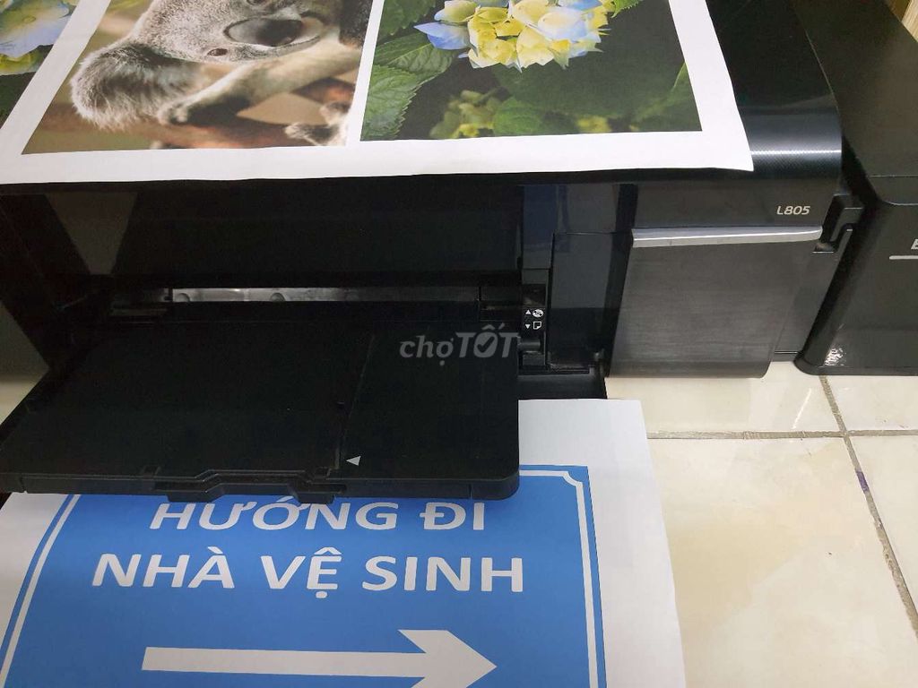 Máy in Epson L805 Đen. Mua bán Đồ dùng văn phòng tại Quận Đống Đa Hà Nội được đăng bởi nguyên phúc  hình 1