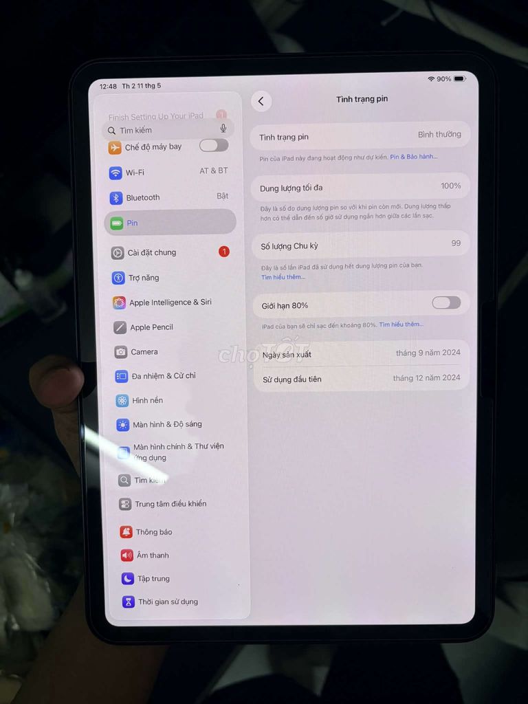 Apple iPad Pro 11 M4 256GB Xám. Mua bán Máy tính bảng tại Thành phố Thủ Đức Tp Hồ Chí Minh được đăng bởi Anh Tú hình 1