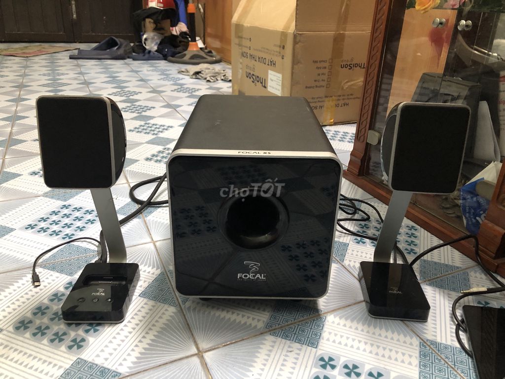 Hệ thống loa Focal XS 2.1 Đen. Mua bán Tivi, Âm thanh tại Quận Ngô Quyền Hải Phòng được đăng bởi meomeo hình 1