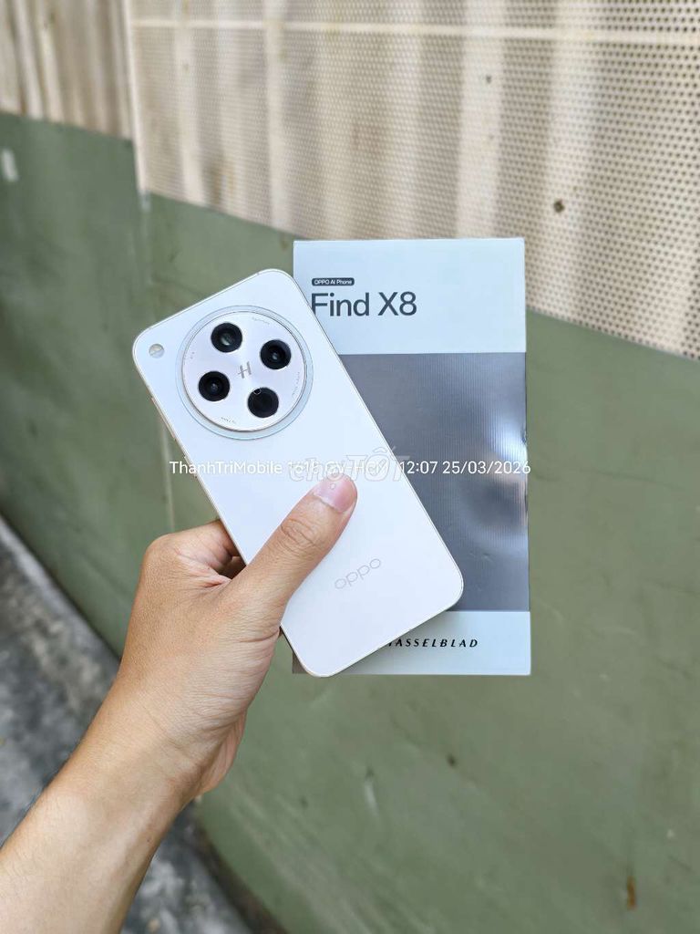 Oppo Find X8 Hồng 16/512 fullbox bản chvn. Mua bán Điện thoại tại Quận Gò Vấp Tp Hồ Chí Minh được đăng bởi Thanh Tri hình 1