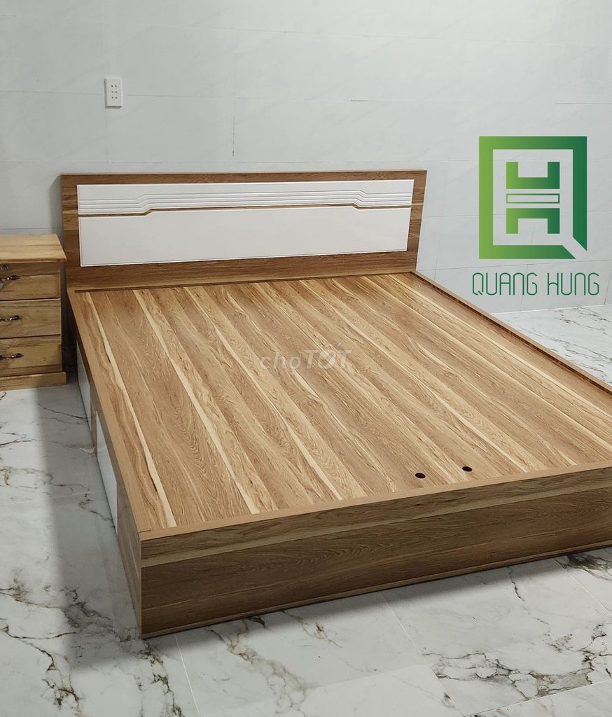 Giường ngủ Gỗ MDF-GIƯỜNG=GIƯỜNG GỖ MDF-GIƯỜNG GỖ==. Mua bán Giường, chăn ga gối nệm tại Thành phố Thủ Đức Tp Hồ Chí Minh được đăng bởi NỘI THẤT NHÀ XINH hình 1