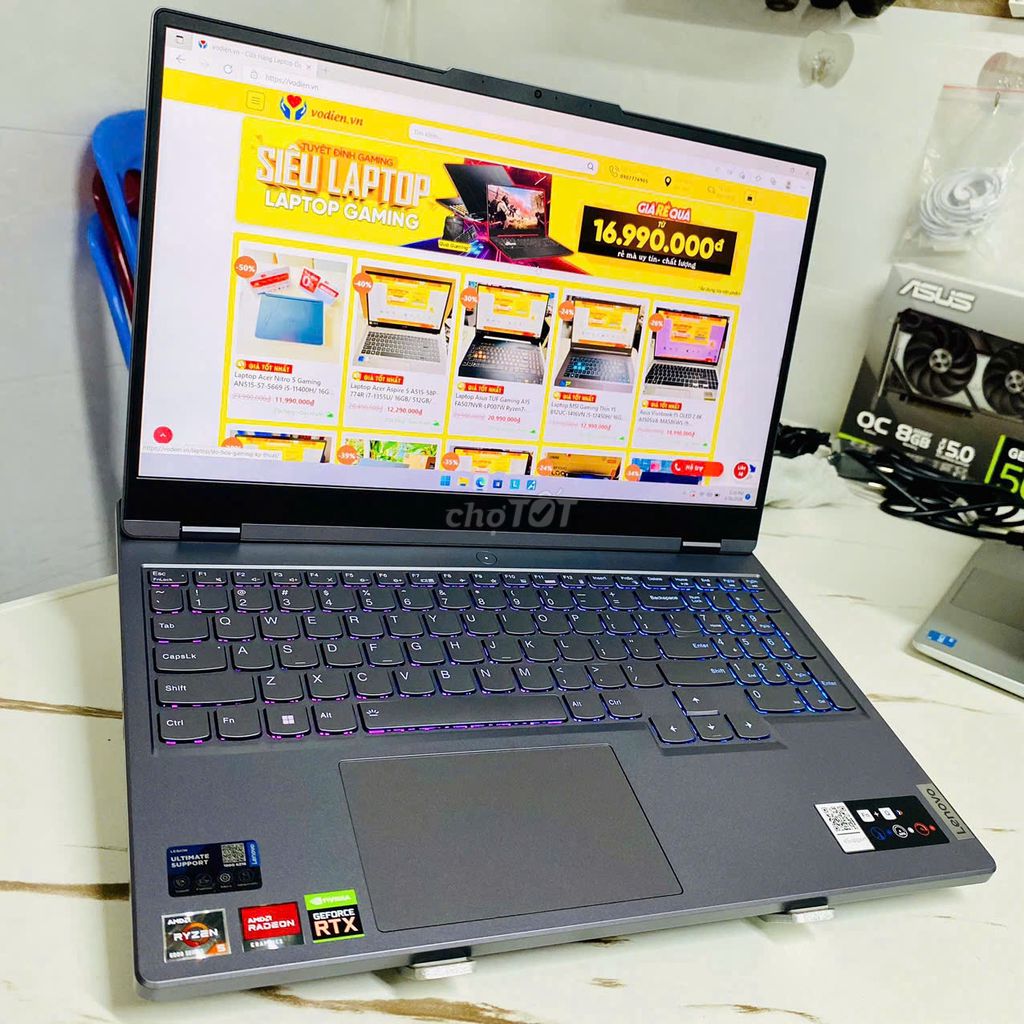 Lenovo Legion 5 15ARH7 R5-6600H 16G/512G RTX3050Ti. Mua bán Laptop tại Quận Ninh Kiều Cần Thơ được đăng bởi Võ Diện hình 1