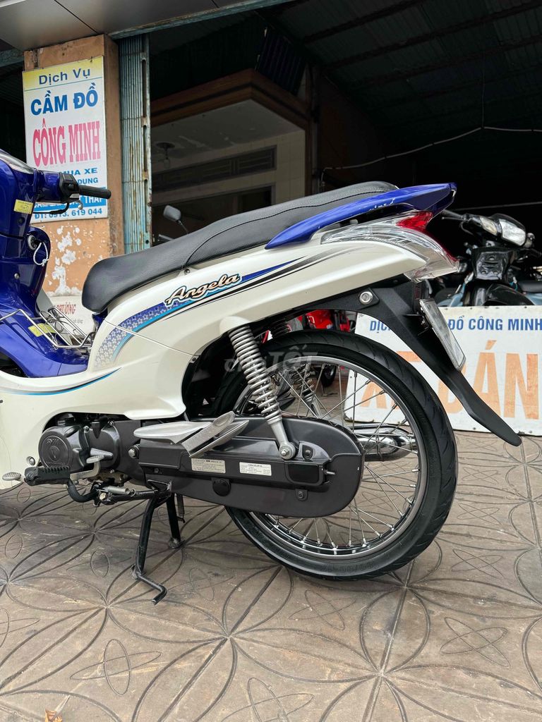 SYM Angela 50 Trắng Xanh Zin. Mua bán Xe máy tại Quận Ninh Kiều Cần Thơ được đăng bởi DVCĐ Công Minh hình 4