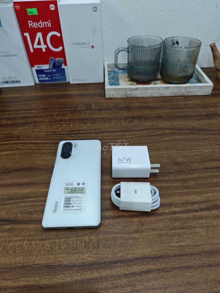 Redmi K40 5G 8/128 Trắng sạc 67w có ship COD. Mua bán Điện thoại tại Quận Hoàng Mai Hà Nội được đăng bởi Trần Ngọc Hiếu hình 1