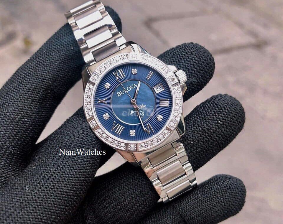 Đồng hồ Bulova Marine Star Diamonds Ladies Blue. Mua bán Đồng hồ tại Quận Gò Vấp Tp Hồ Chí Minh được đăng bởi Nguyễn Thanh Nam hình 1