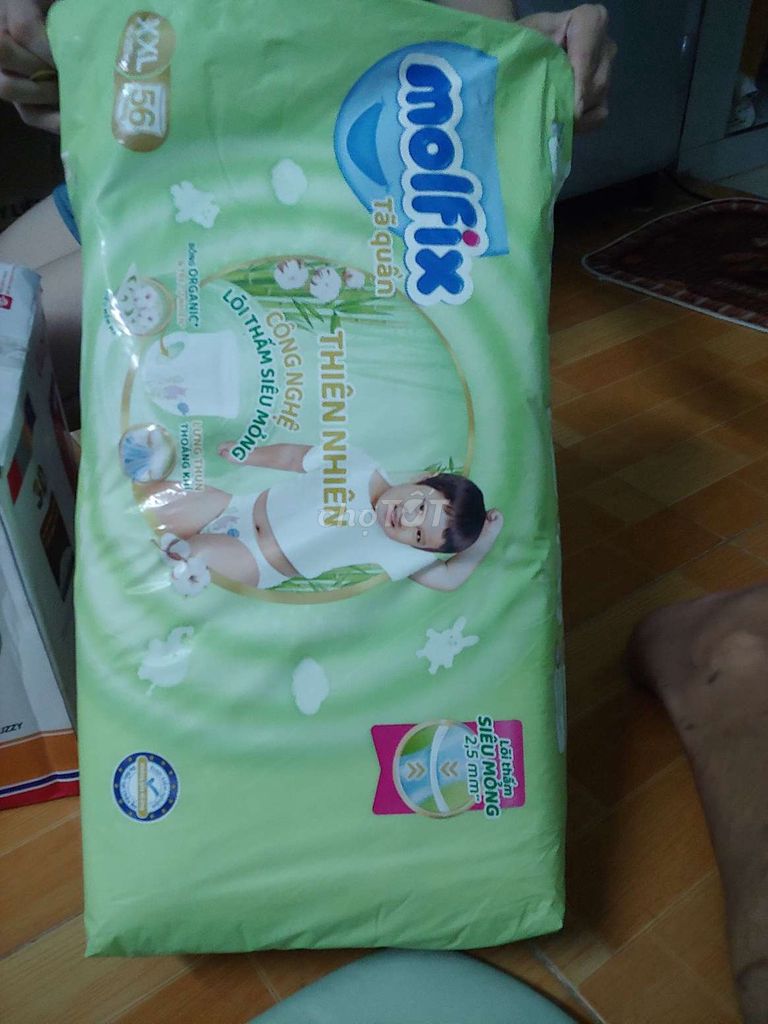 Tã quần Molfix XXL 56 miếng. Mua bán Mẹ và bé tại Thành phố Dĩ An Bình Dương được đăng bởi Nguyễn minh nhut hình 1