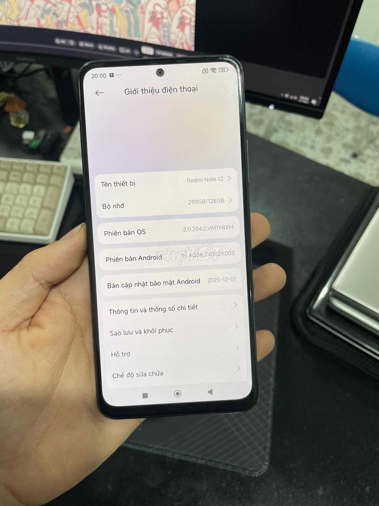 Xiaomi Redmi Note 12 4g 128GB Xám. Mua bán Điện thoại tại Thành phố Biên Hòa Đồng Nai được đăng bởi Quang Nguyễn hình 1