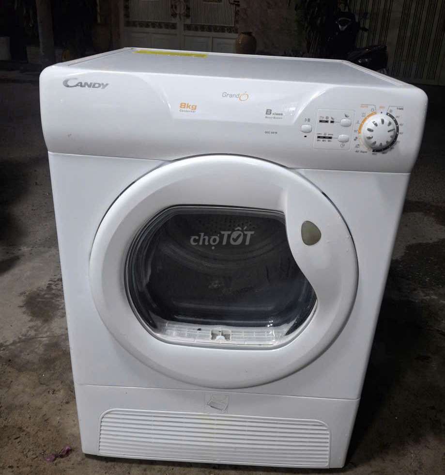 Máy sấy ngưng tụ 8kg Candy. Mua bán Máy giặt tại Quận 4 Tp Hồ Chí Minh được đăng bởi Shop tủ lạnh máy giặt hình 1