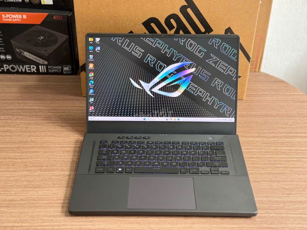 Zephyrus G15 R9_6900HS, RTX 3060 6G, 2.5K 165Hz. Mua bán Laptop tại Thành phố Thủ Đức Tp Hồ Chí Minh được đăng bởi Tin Hoc Miền Nam hình 1
