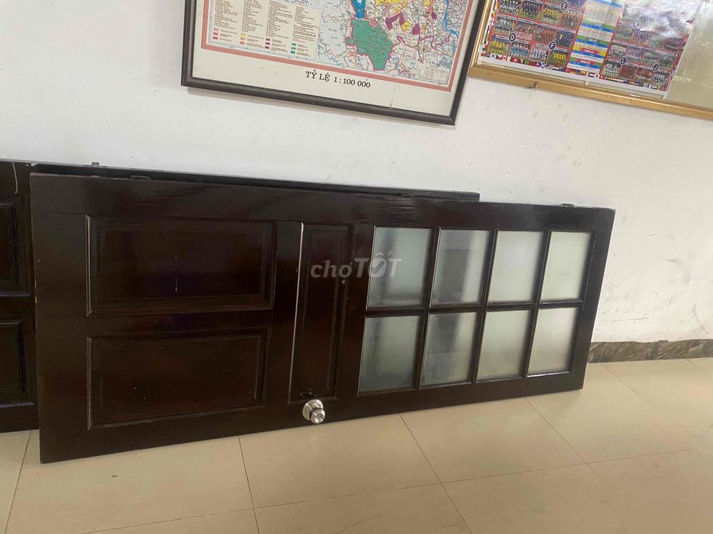 Cửa gỗ Gỗ dổi tự nhiên Nâu. Mua bán Nội thất, đồ gia dụng khác tại Quận Nam Từ Liêm Hà Nội được đăng bởi Nguyễn Phúc hình 1