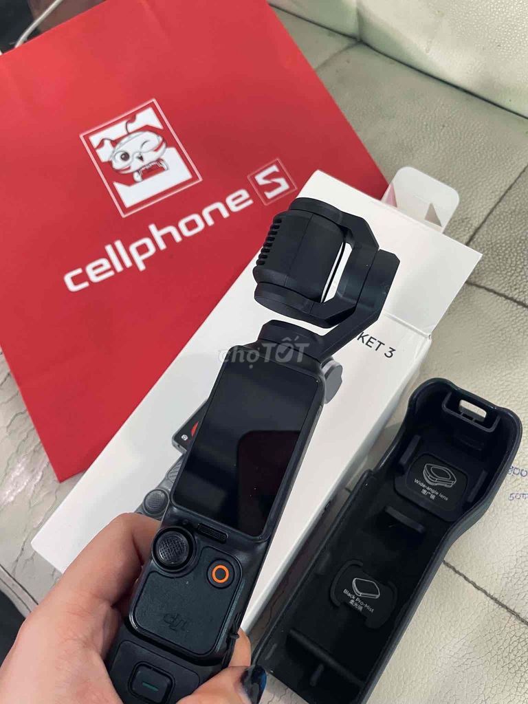 Máy quay vlog DJI Osmo Pocket 3 Đen. Mua bán Máy ảnh, Máy quay tại Thành phố Tây Ninh Tây Ninh được đăng bởi Mạch Thị Vũ Quyên hình 1