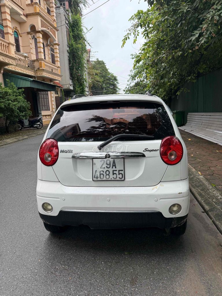 Daewoo Matiz Super 2008, белый автомат, 10 тысяч