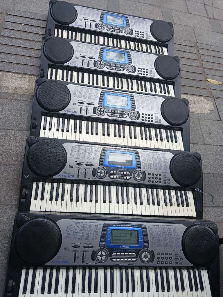 Đàn Organ Casio CTK-651 Đen, Xám. Mua bán Nhạc cụ tại Quận Đống Đa Hà Nội được đăng bởi thanglong hình 1