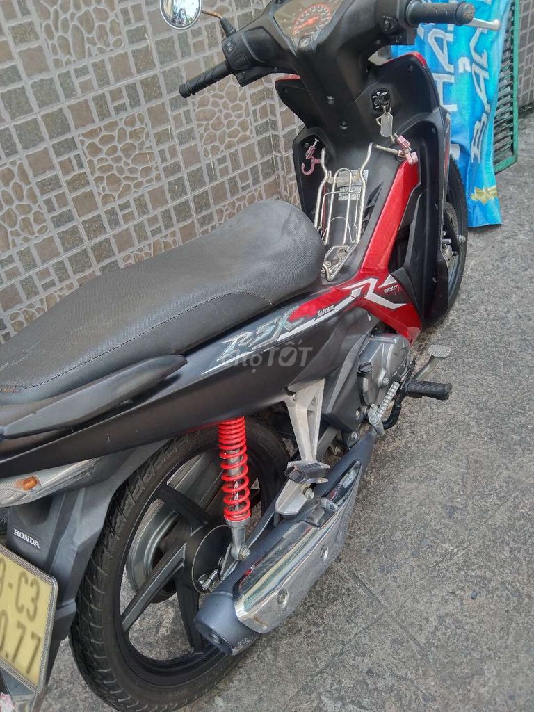 Honda Wave RSX 2022 Đen Đỏ 30763 km