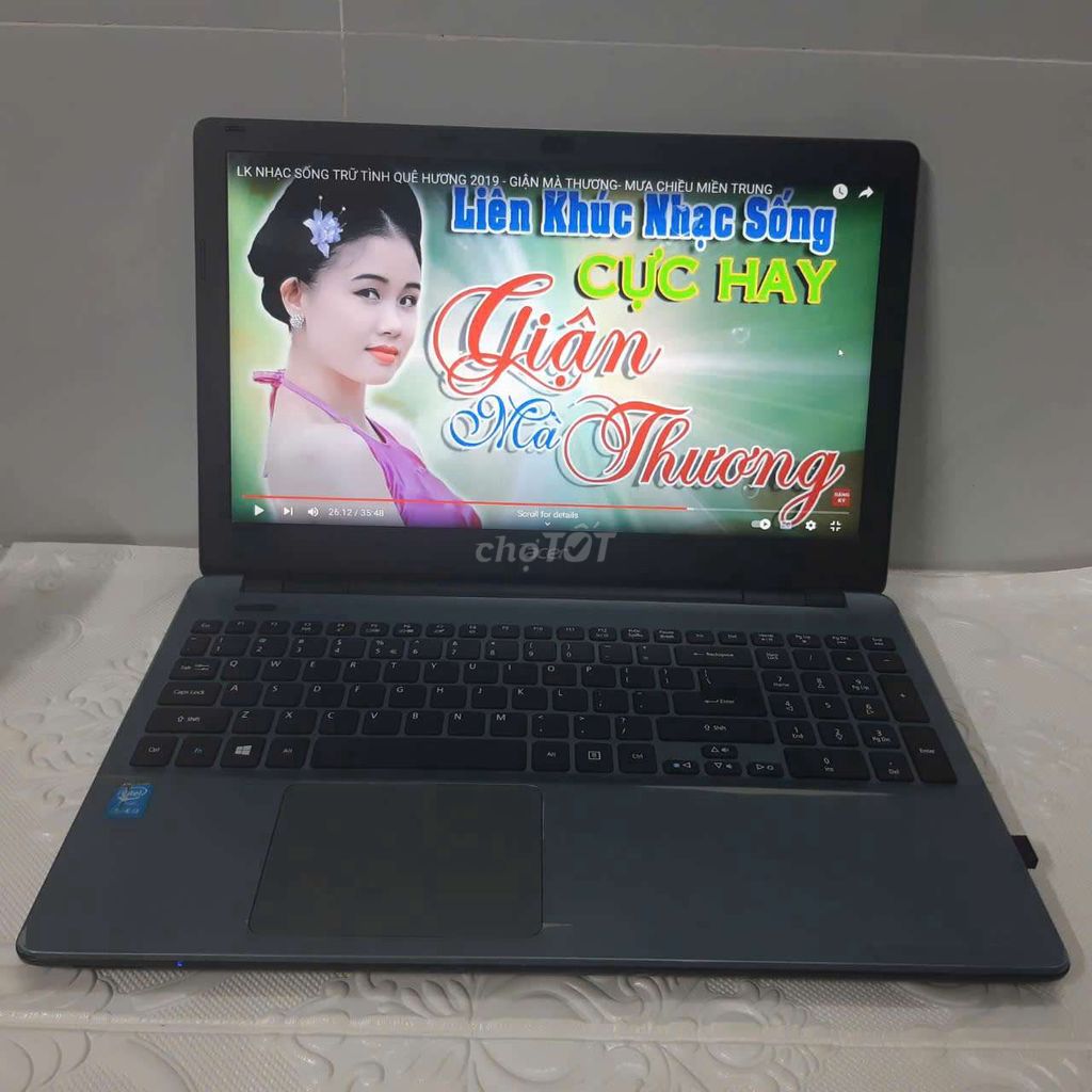 ACER 15.6 I5 ĐỜI 5, MÀN 15.6, RAM 8GB, SSD 128GB