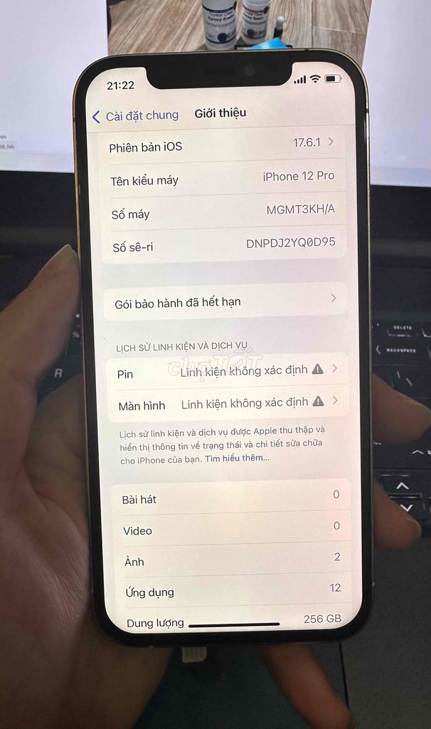 12 Pro 256Gb màn lô hoặc gl android. Mua bán Điện thoại tại Huyện Phúc Thọ Hà Nội được đăng bởi Đ hình 1