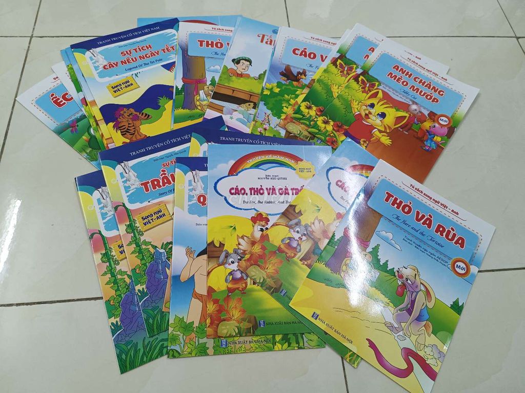 Bán set 35 quyển truyện tranh thiếu nhi