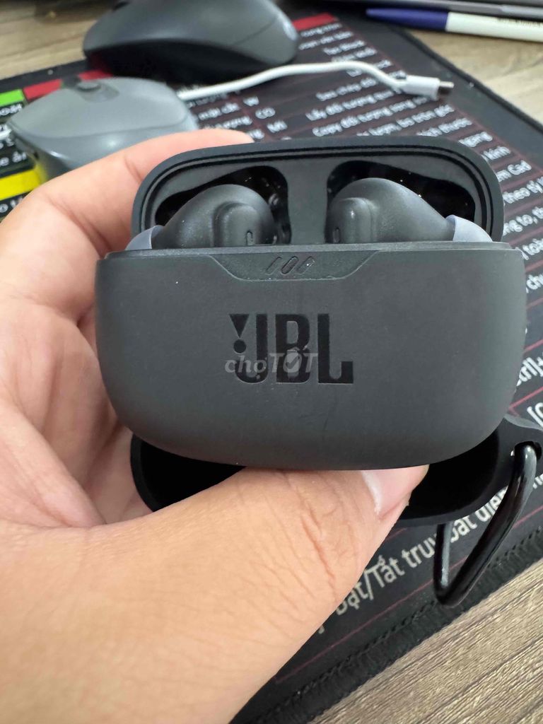 Tai nghe JBL Wave Beam 2 Đen. Mua bán Tivi, Âm thanh tại Huyện Đất Đỏ Bà Rịa - Vũng Tàu được đăng bởi Quốc Cường Phạm hình 1