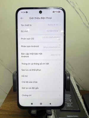 Xiaomi Redmi 15 5G 128GB Đen