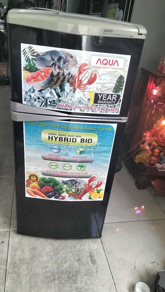 Tủ lạnh Sanyo aqua 120L