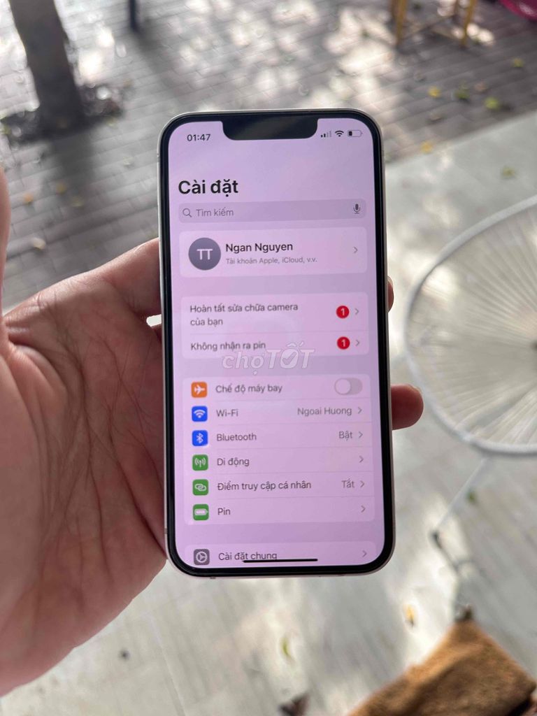Apple iPhone 13 mini 128GB Trắng Đã sử dụng. Mua bán Điện thoại tại Thành phố Long Khánh Đồng Nai được đăng bởi Ty Nguyễn hình 1