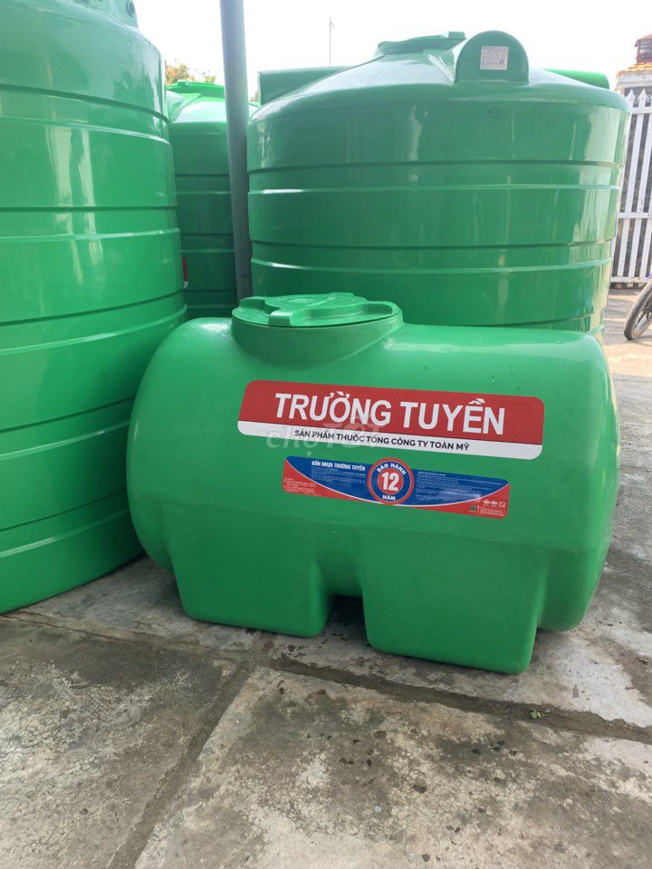 Bồn nước nhựa Trường Tuyền 1000 lít. Mua bán Nội thất, đồ gia dụng khác tại Huyện Bàu Bàng Bình Dương được đăng bởi Nhà máy Bồn Nước hình 1