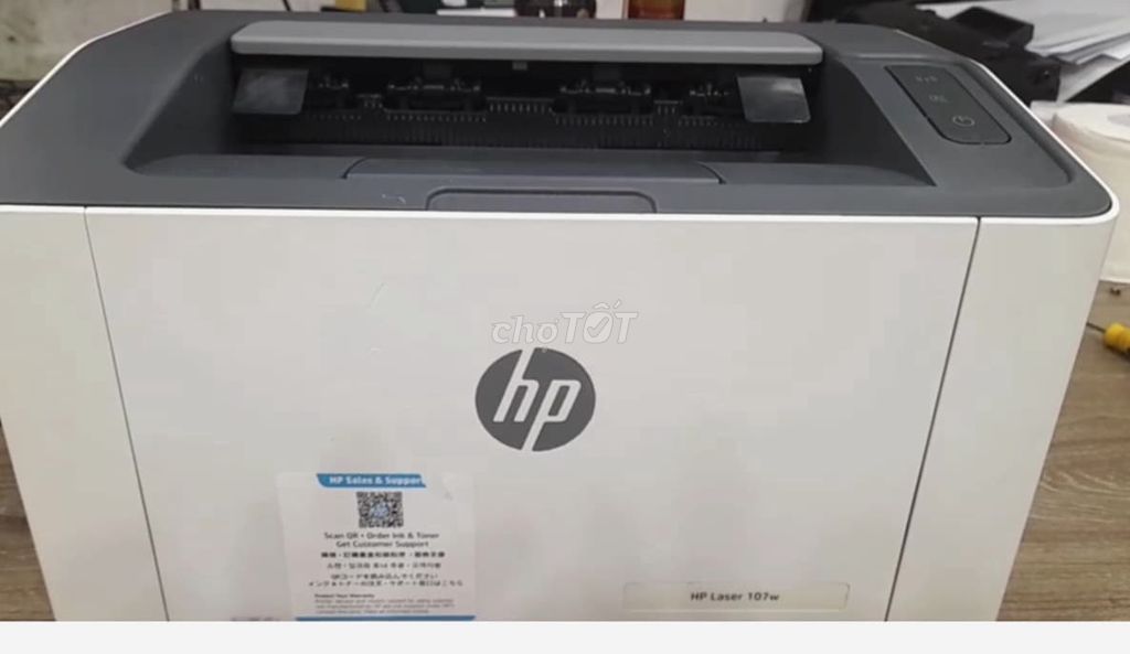 Máy in laser HP 107w Trắng In một mặt. Mua bán Đồ dùng văn phòng tại Quận Bình Tân Tp Hồ Chí Minh được đăng bởi Nhật phạm  hình 1