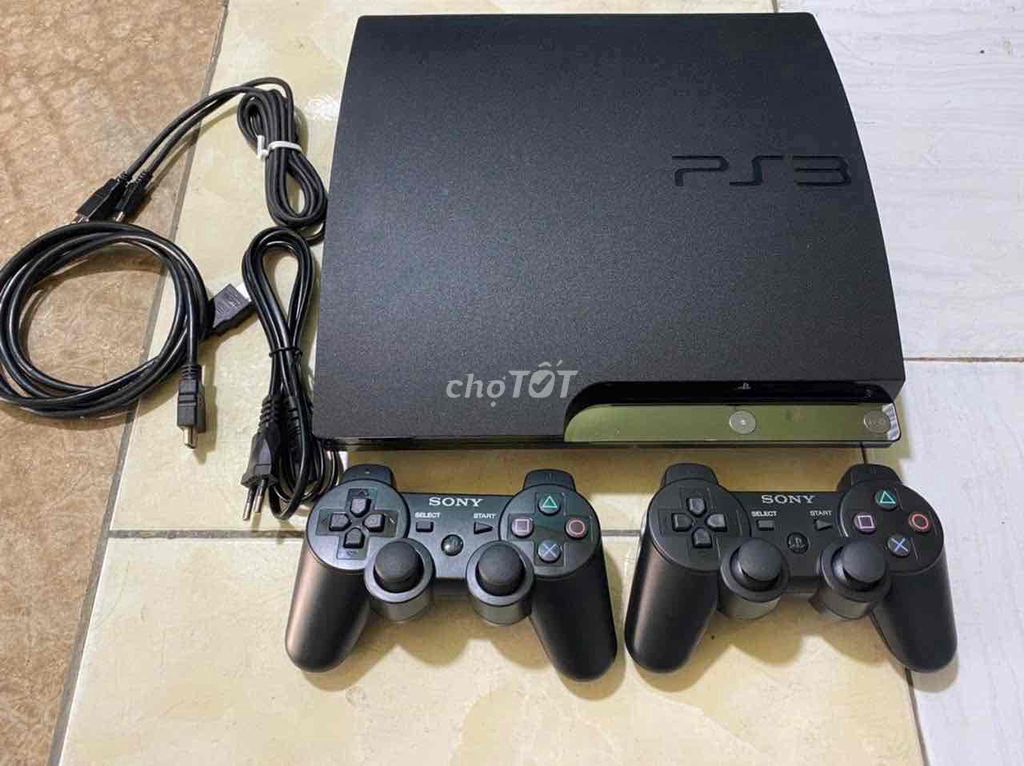 MÁY GAMES PS3 Slim hack 500Gb đã hack 2 TAY CẦM