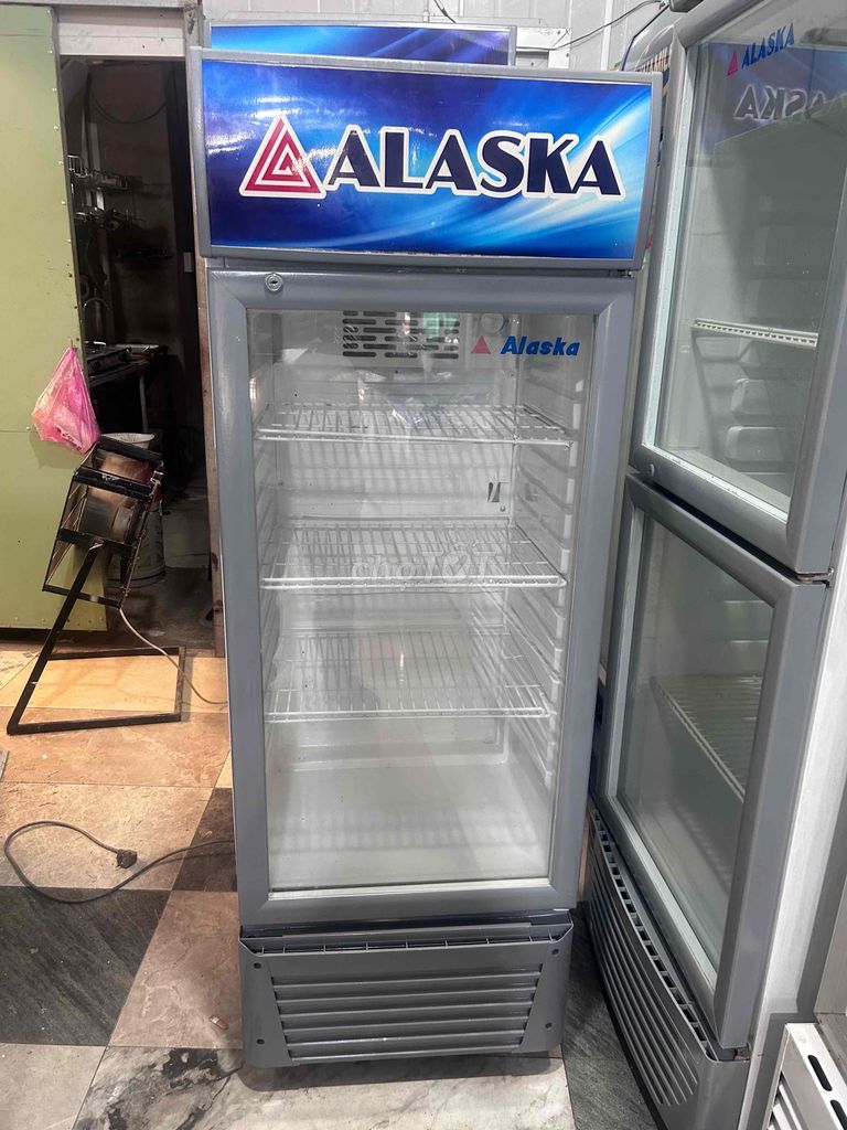 tủ mát alaska 200 lít ko đóng tuyết