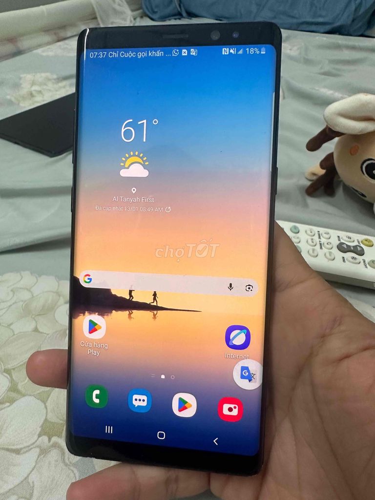 Samsung Note 8 64GB Đen. Mua bán Điện thoại tại Quận Ô Môn Cần Thơ được đăng bởi Quốc Hưng hình 1