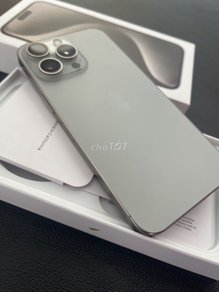 IPHONE 15prm QT lên đời cần bán. Mua bán Điện thoại tại Thành phố Vũng Tàu Bà Rịa - Vũng Tàu được đăng bởi Huyen Ngoc hình 1