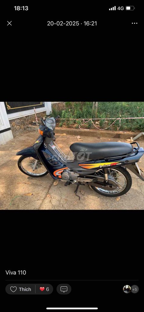 TL Suzuki Viva 110 hai đĩa còn đẹp. Mua bán Xe máy tại Huyện Trảng Bom Đồng Nai được đăng bởi Phạm Cao hình 3