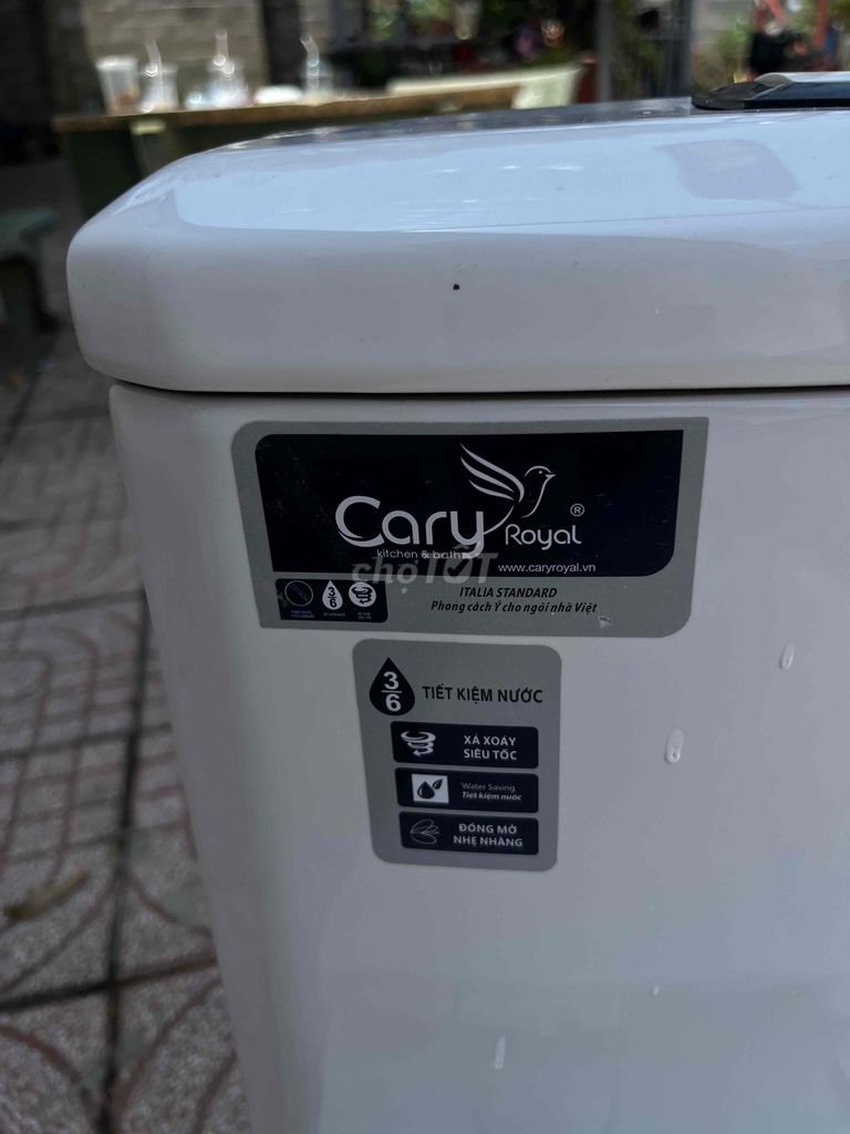 Bồn cầu Cary Royal Trắng. Mua bán Thiết bị vệ sinh, nhà tắm tại Thành phố Thuận An Bình Dương được đăng bởi Tống Ngọc An hình 1