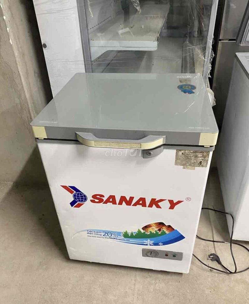 Tủ đông Sanaky VH-1599HYK 100L Trắng. Mua bán Tủ lạnh tại Quận Cái Răng Cần Thơ được đăng bởi Điện Lạnh Hữu Tài hình 1