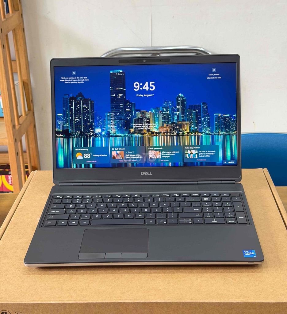 Dell Precision 7560 I7/i9-11850H 16GB/32Gb/512GB. Mua bán Laptop tại Quận 10 Tp Hồ Chí Minh được đăng bởi Laptop xách tay Mỹ hình 1