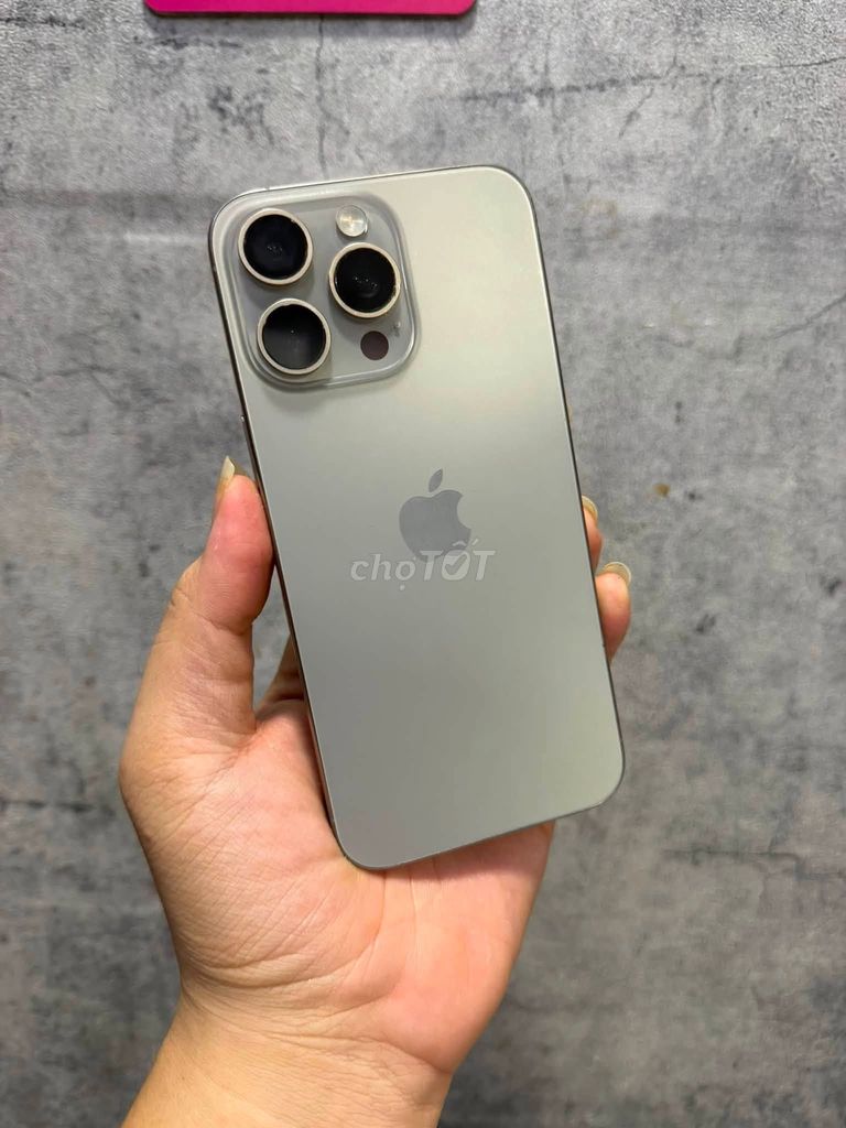 Apple iPhone 15 Pro Max 256GB Titan Đã qua sử dụng. Mua bán Điện thoại tại Quận 5 Tp Hồ Chí Minh được đăng bởi Hội Đồ Điện Tử hình 1