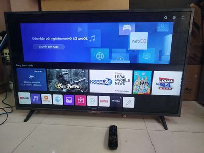 LG 43in 2021 thông minh. Mua bán Tivi, Âm thanh tại Huyện Hóc Môn Tp Hồ Chí Minh được đăng bởi Vũ